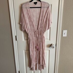 Heyson Pink Women's Top with Tie Waist